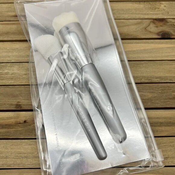 COSMEDIX 2-Piece Skincare Brush‎ Set (BRAND-NEW IN PACKAGE!) - Picture 4 of 7